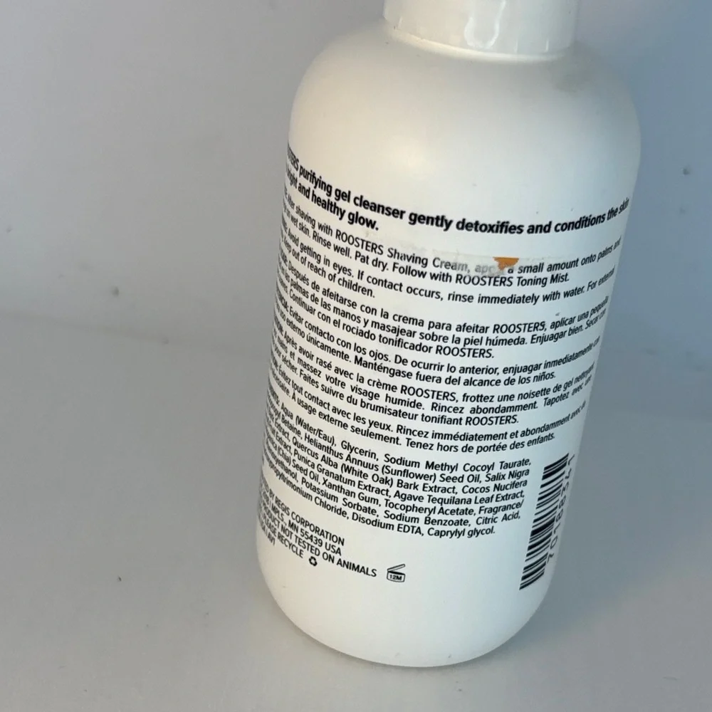 Roosters Gel Cleanser